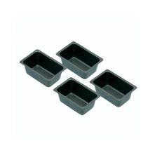 KitchenCraft Set of 4 Non-Stick Mini Loaf Tins